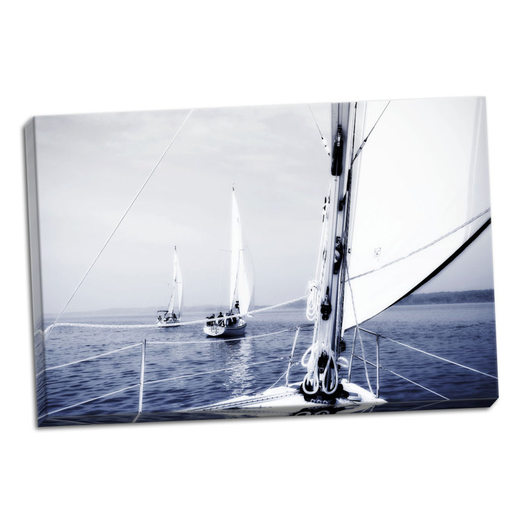 Breakwater Bay Quantico Fleet II On Canvas by Alan Hausenflock Print